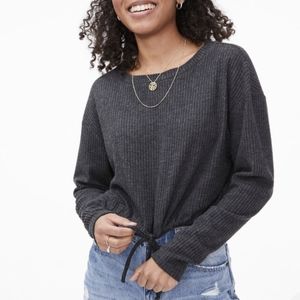 Aeropostale Seriously Soft Cropped Knit Top M 🖤